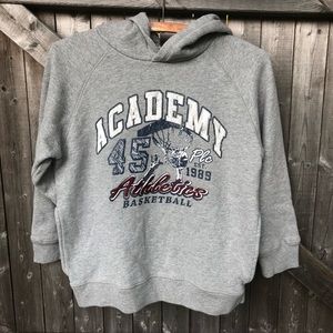 The Children’s Place Gray Basketball 7/8 Hoodie